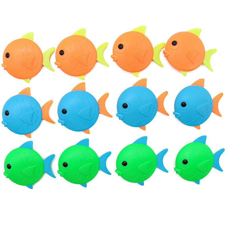 3pcs Diving Fish Toys Beach Water Diving Kids Swimming Pool Diving FishBDAU
