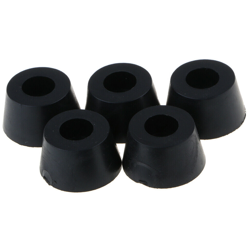5 Pieces 12x21mm Cabinet Amplifier Speaker Isolation Rubber Feet Pads Base