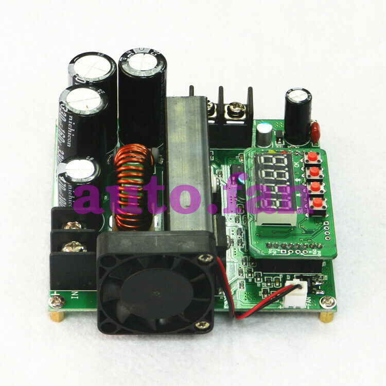 1PC For B900W power supply adjustable boost module voltage ammeter 120V15A