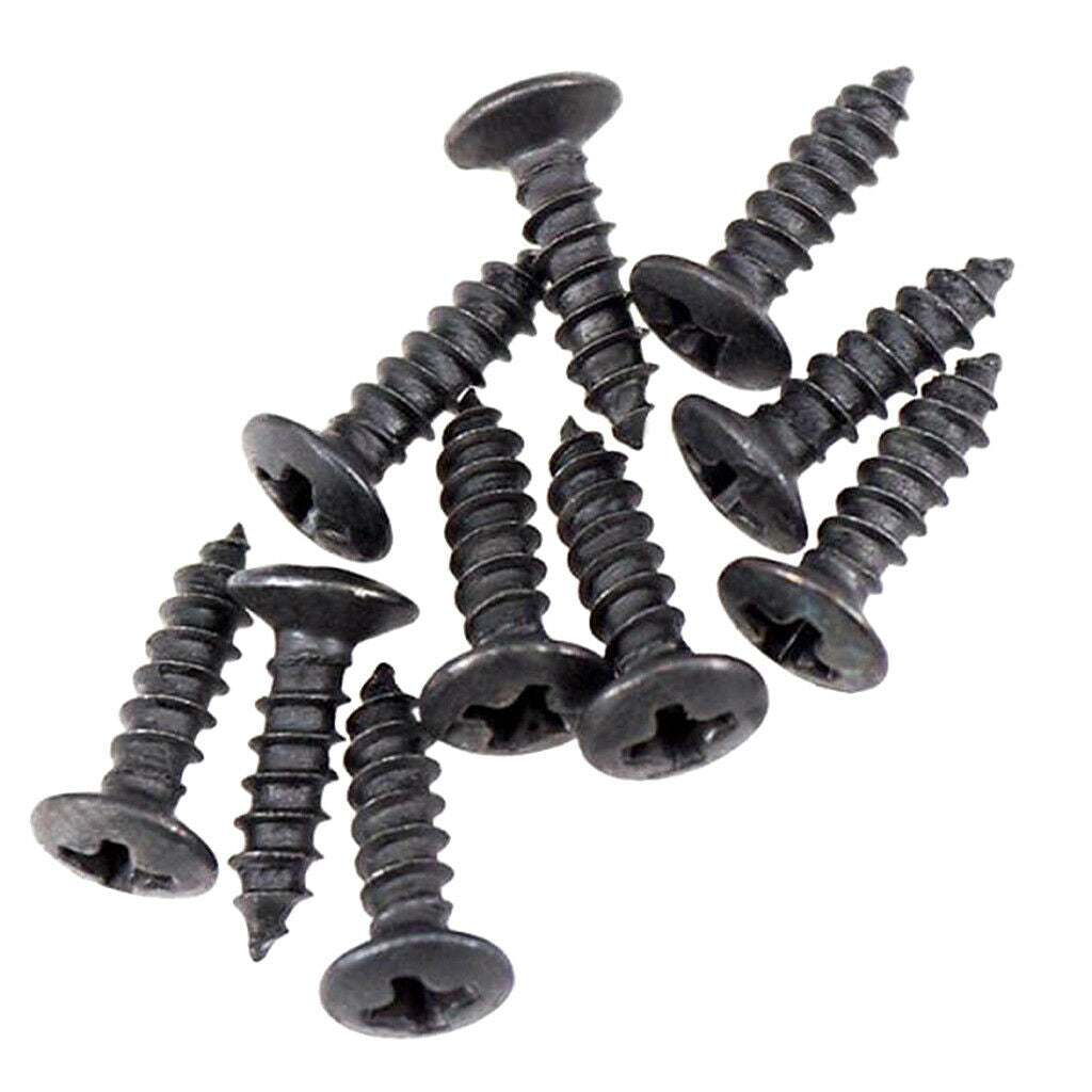 50 pieces pickguard pickguard screws for electric guitars & bass accessories -