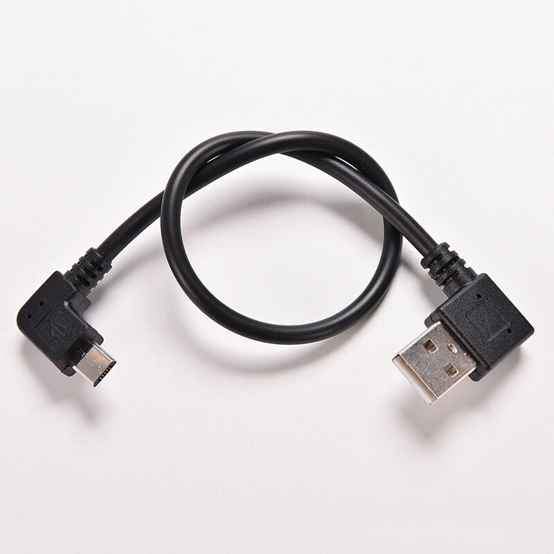 Micro USB 5 Pin Male to USB 2.0 A Male Cable Converter 90 Degree Adapter .l8