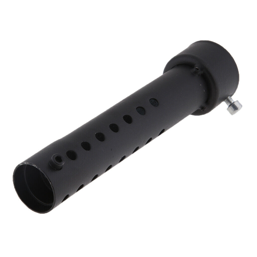 35mm Black Stainless Steel Motorcycle Exhaust Can Muffler Insert Baffle DB