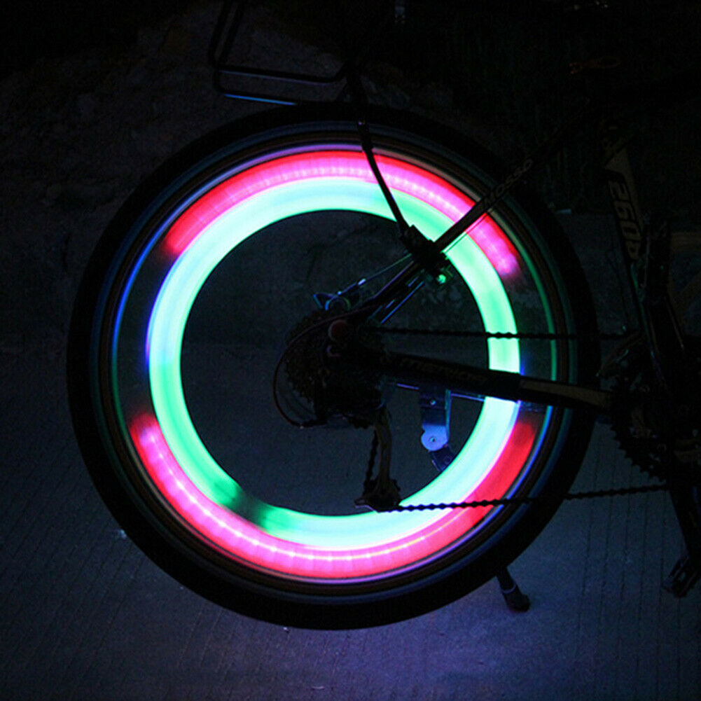 Bike Light Set USB Waterproof Bicycle XPE LED Spoke Headlight Taillight Light