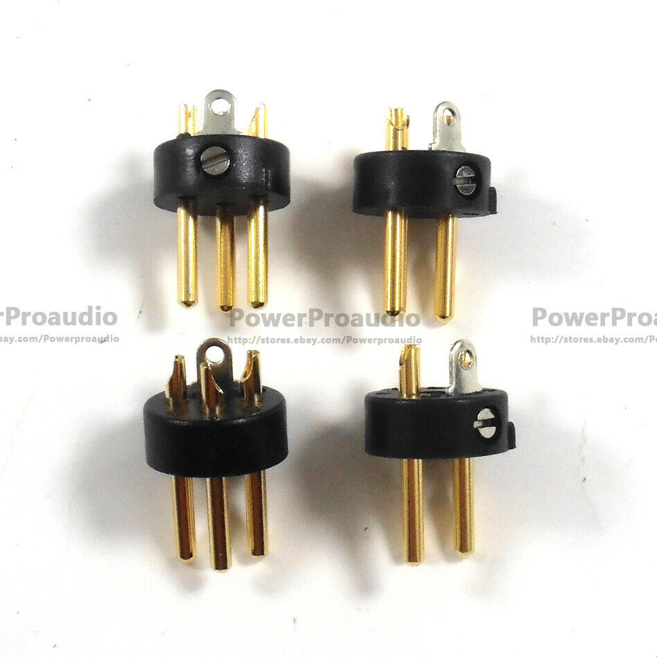 4pcs XLR Plug Connector for Shure SM57 SM58 and BETA58 series Microphones
