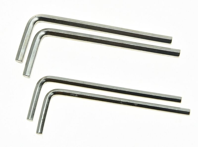 2 Sets M3/M2.5 Guitar Hex / Allen Wrench Key for Floyd Rose Tremolo Bridge