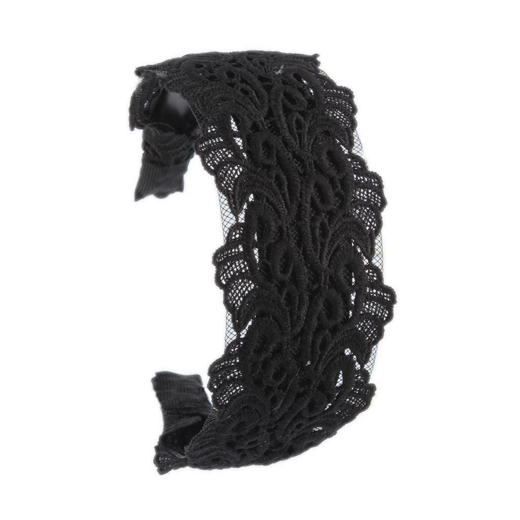 Lace fabric flower plastic wide alice hair band headband hair accessories