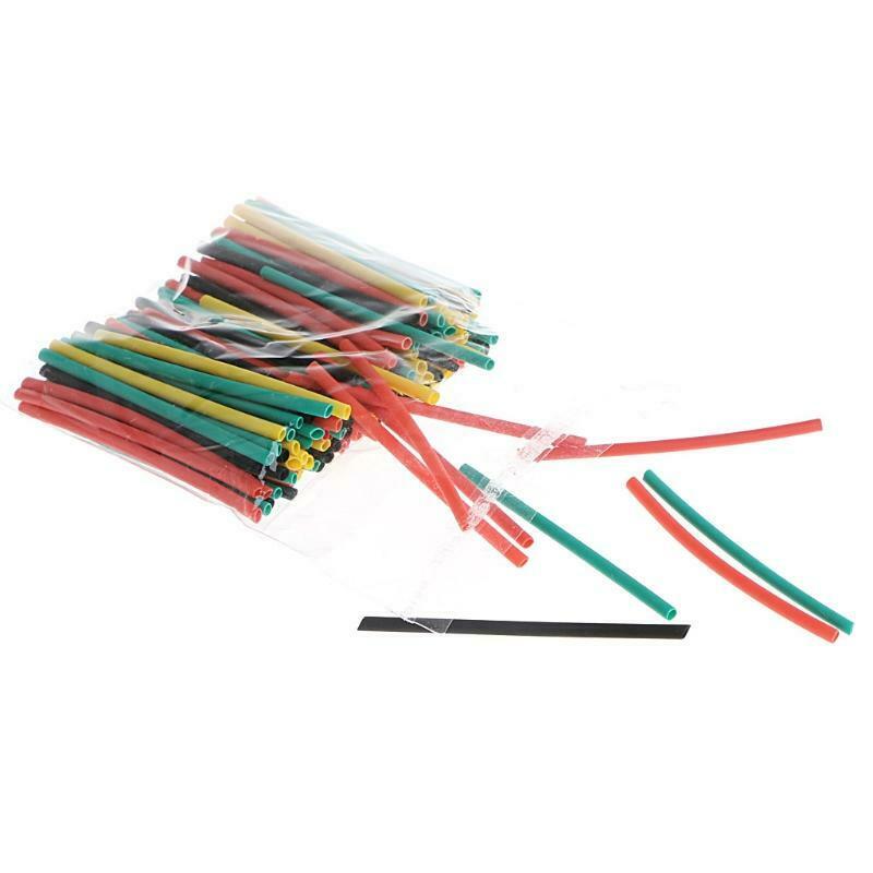 328 Pcs 2:1 Polyolefin Heat Shrink Tubing Tube Sleeve Wrap Wire Set 8 Size