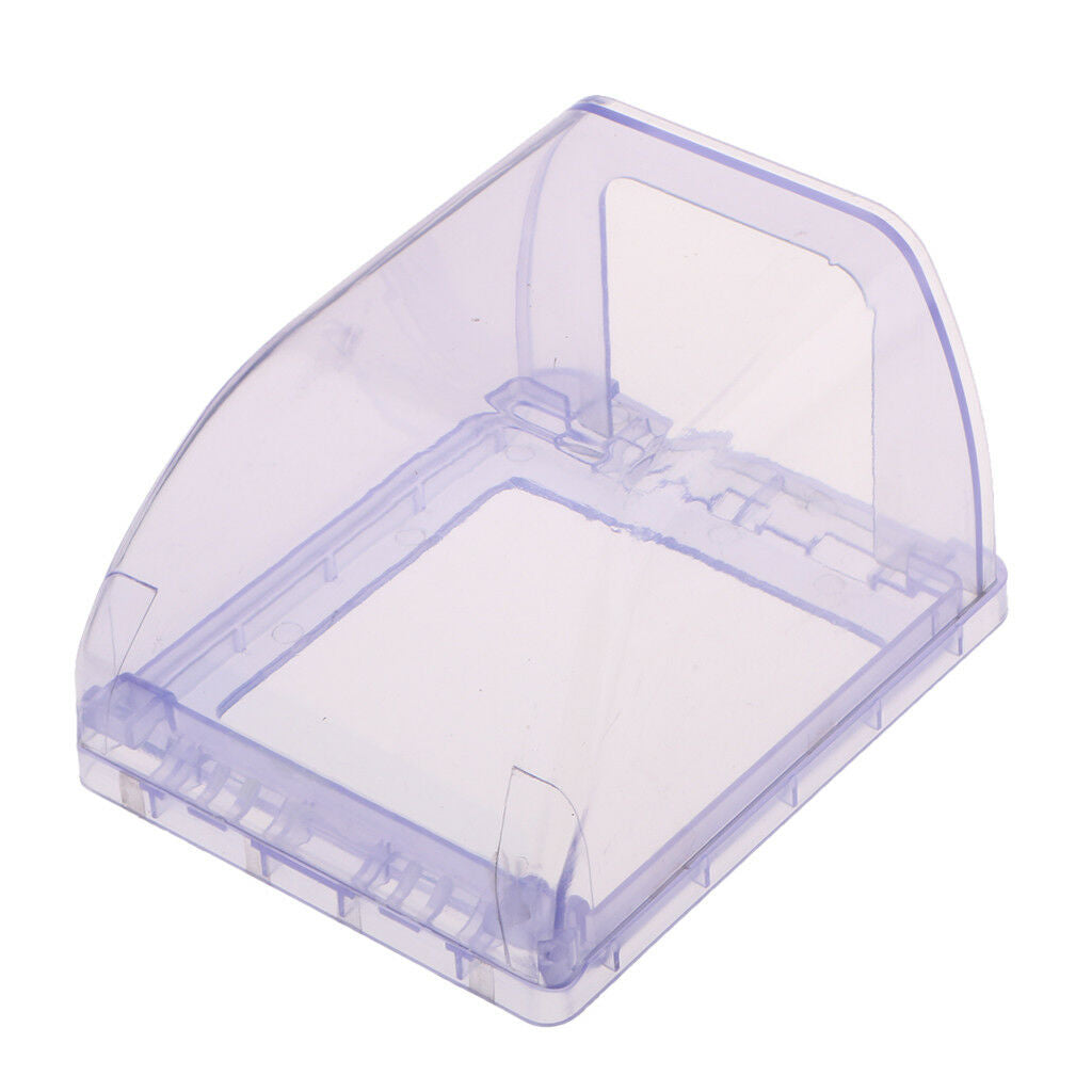 Switch Socket Panel Waterproof Box / splash box / Switch Cover Blue