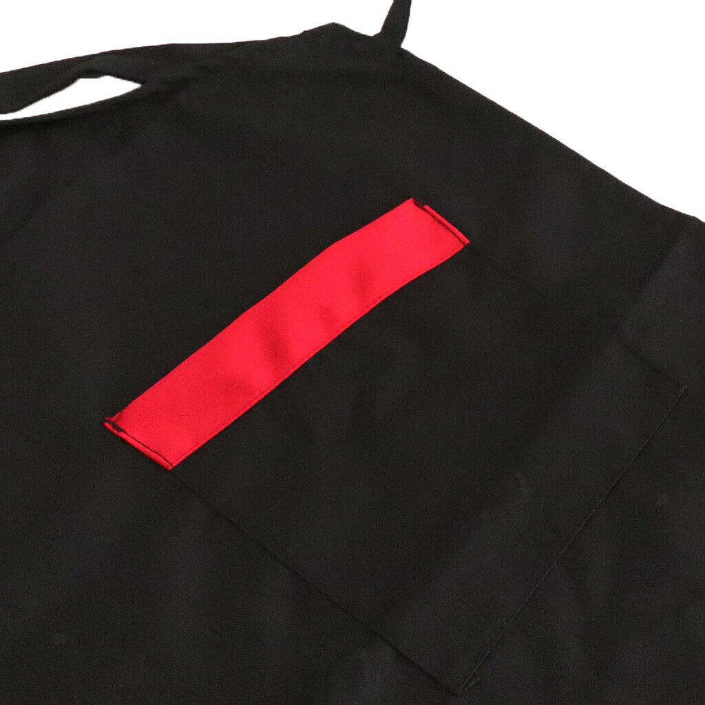 Fashion Sleeveless Cafe Restaurant Milk Tea Shop Waiter Home Apron Black