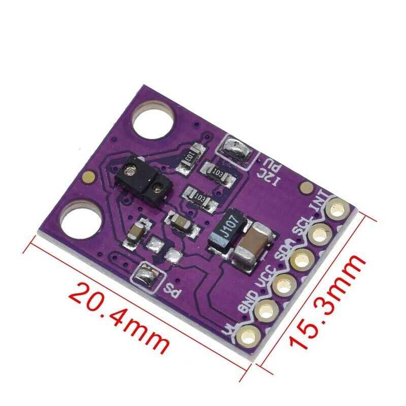 4X(GY-9960-3.3 APDS-9960 Non-Contact Gesture Detection RGB for Arduino E1V3)