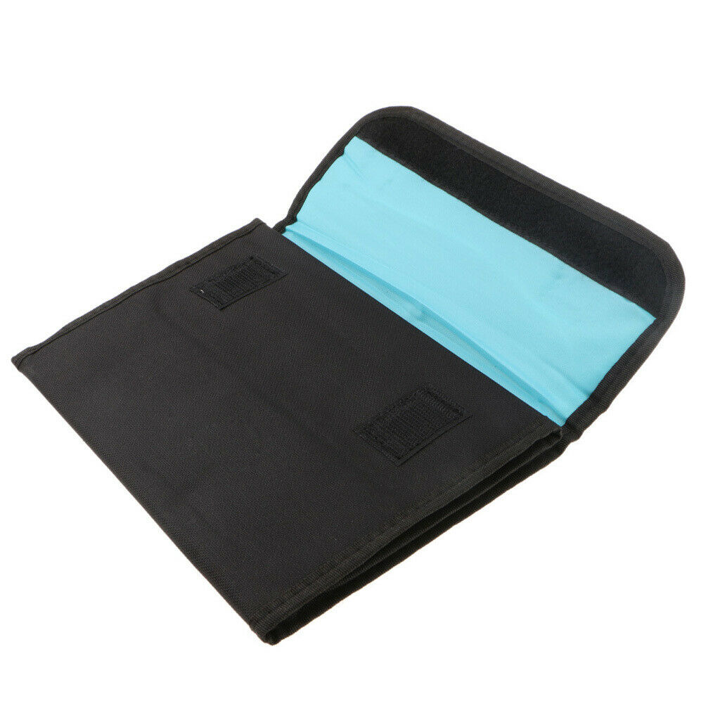 6 Slots Shockproof Storage Bag Case Pouch for 25-86mm Camera Filter UV Lens