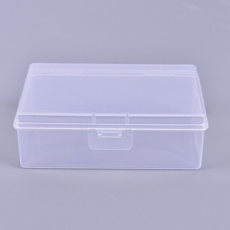 2pcs/set Transparent Plastic Boxes Playing Cards Container Storage Poker .l8
