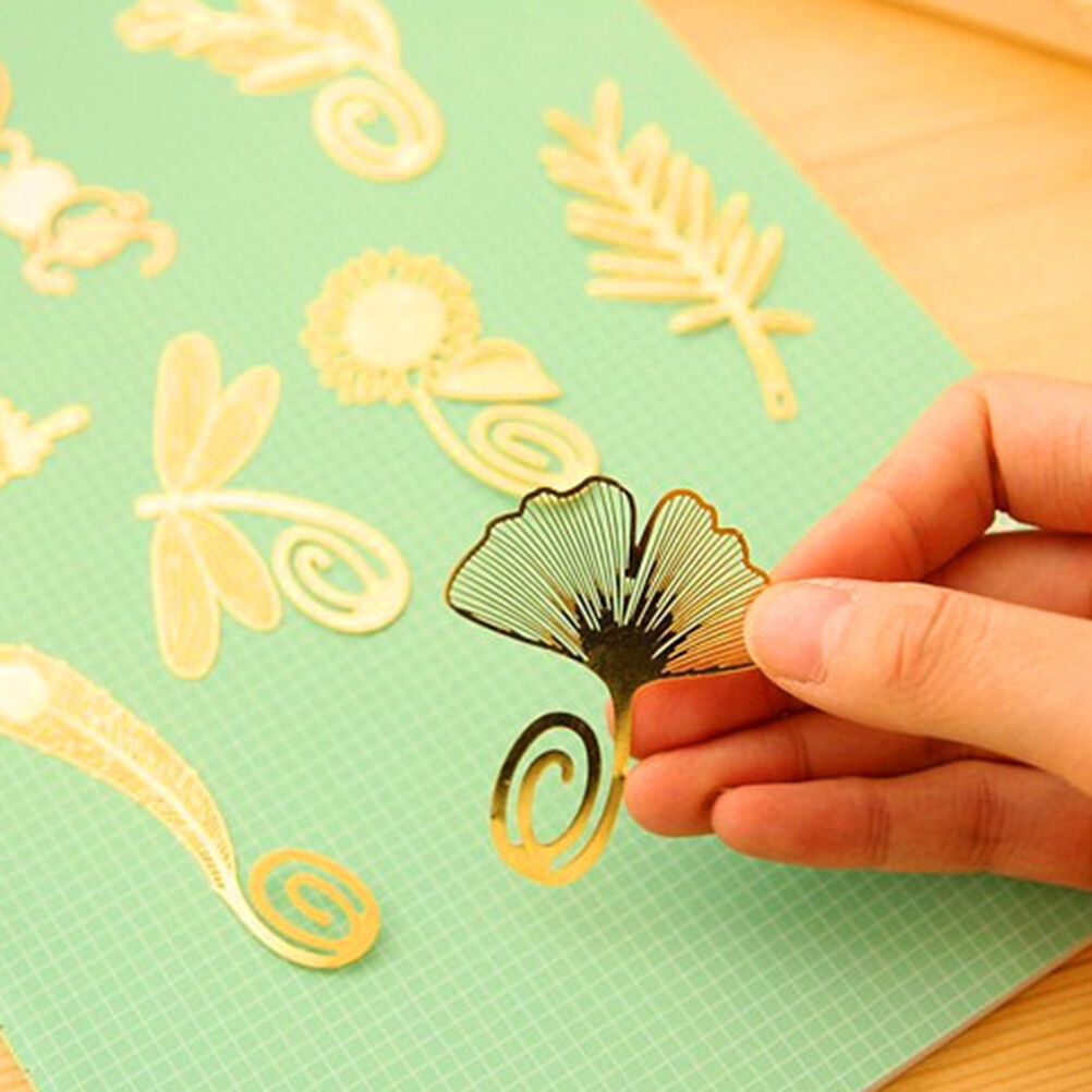 Note Metal Animal Bookmark Novelty Ducument Book Marker Label Statione.l8