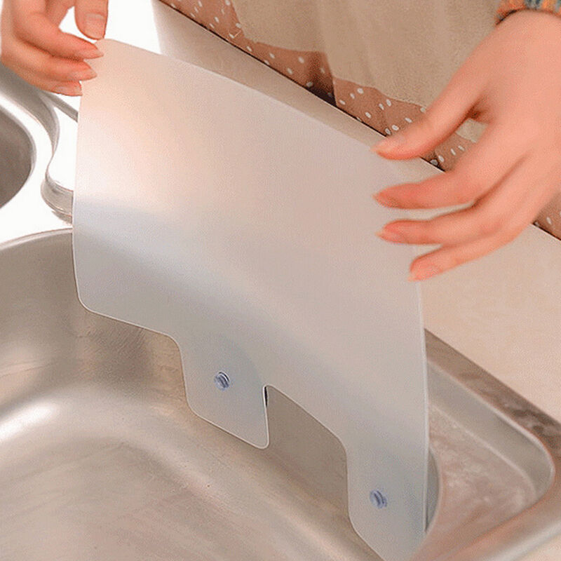 Kitchen organizer shelf sucker splash water baffle pool board rack sink sh.l8