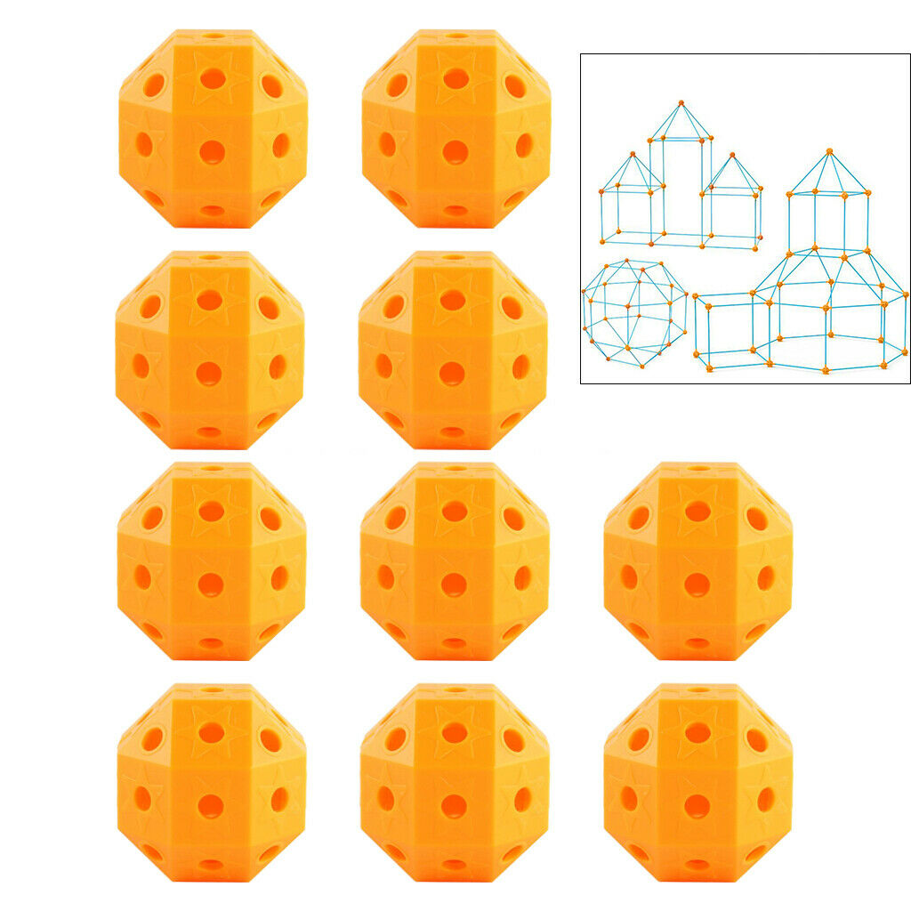 1Set Building Toys Accessory Kids Accessories for Kids Children Orange Ball