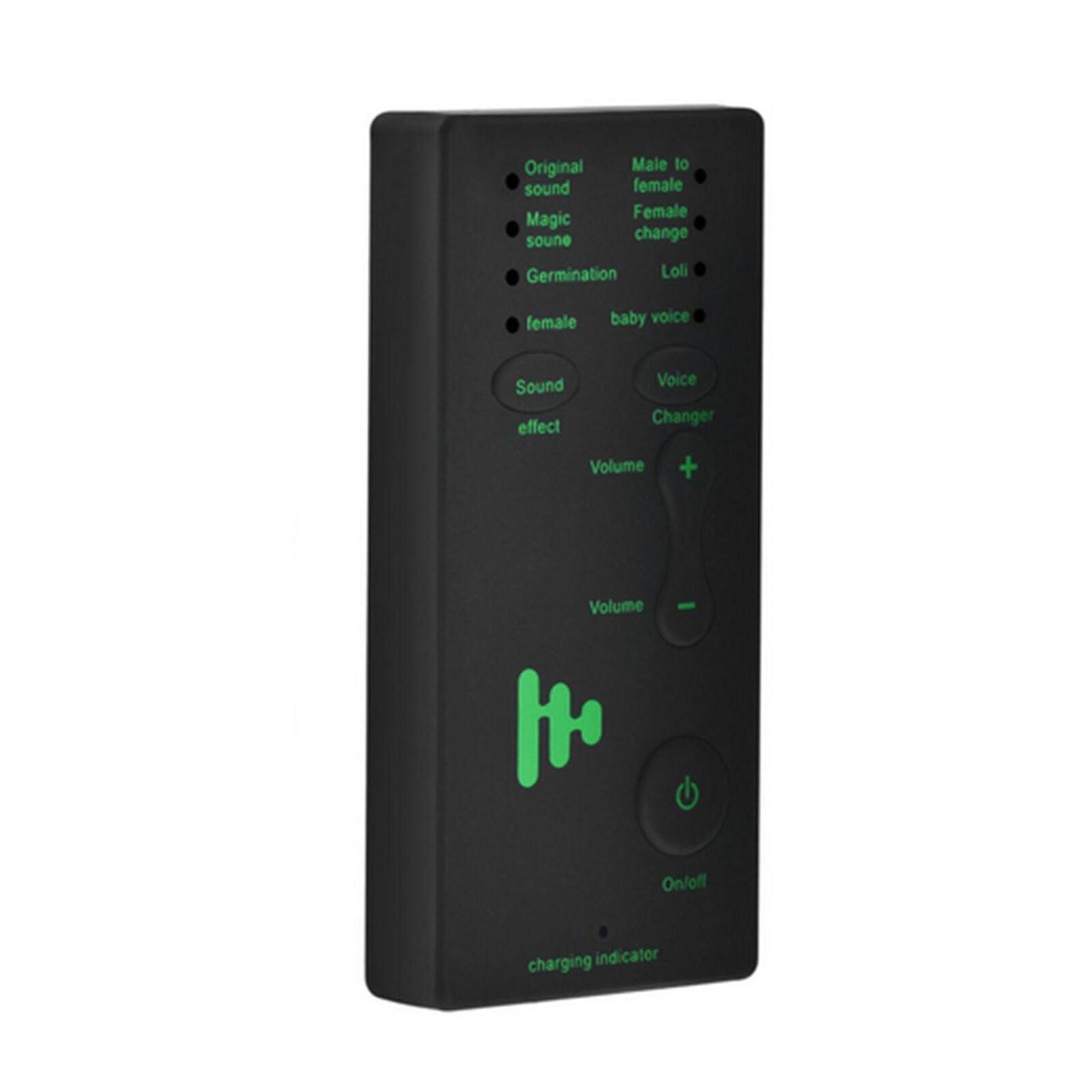 Mini Wireless 7 Multi Voice Changer Microphone Disguiser Male/Female/Girl/Robot