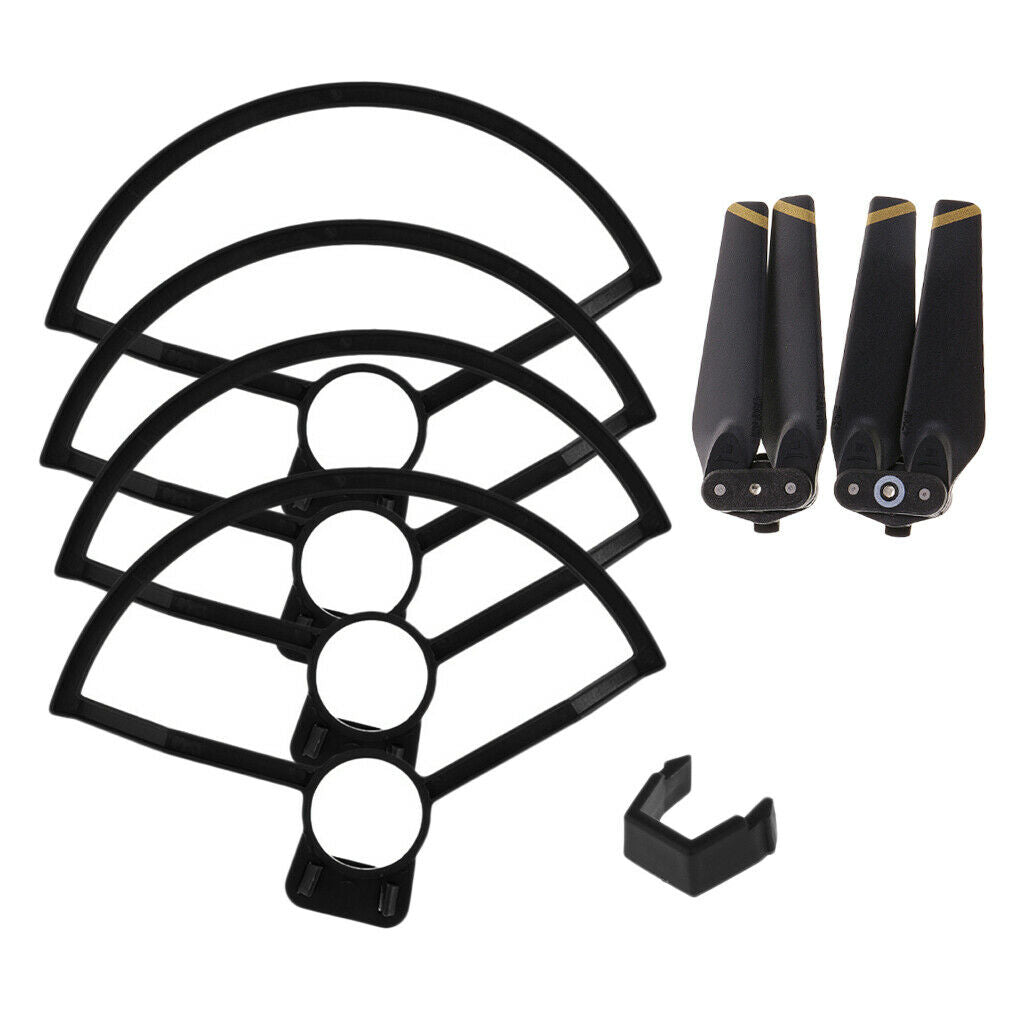 Set Of Propeller Prop Guard&Golden Edge Propeller  For DJI Spark Parts