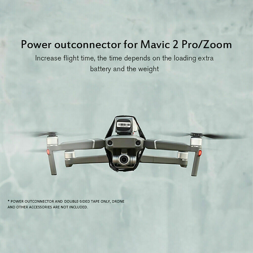 For DJI Mavic 2 Pro/Zoom Power Supplier Adapter+Adhesive Tape Battery Supplier