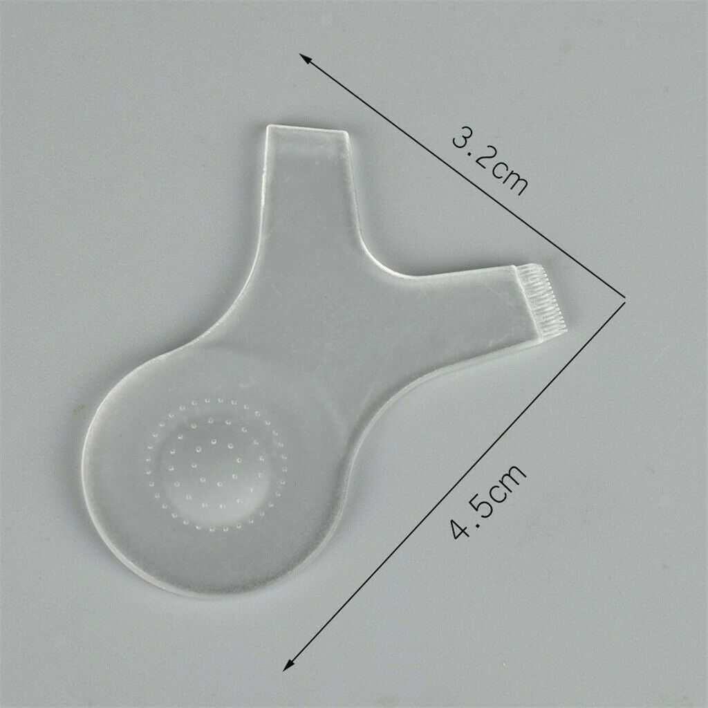 12 Units Silicone Eyelash Perming Curler Pads for Eyelash Extension, Brush