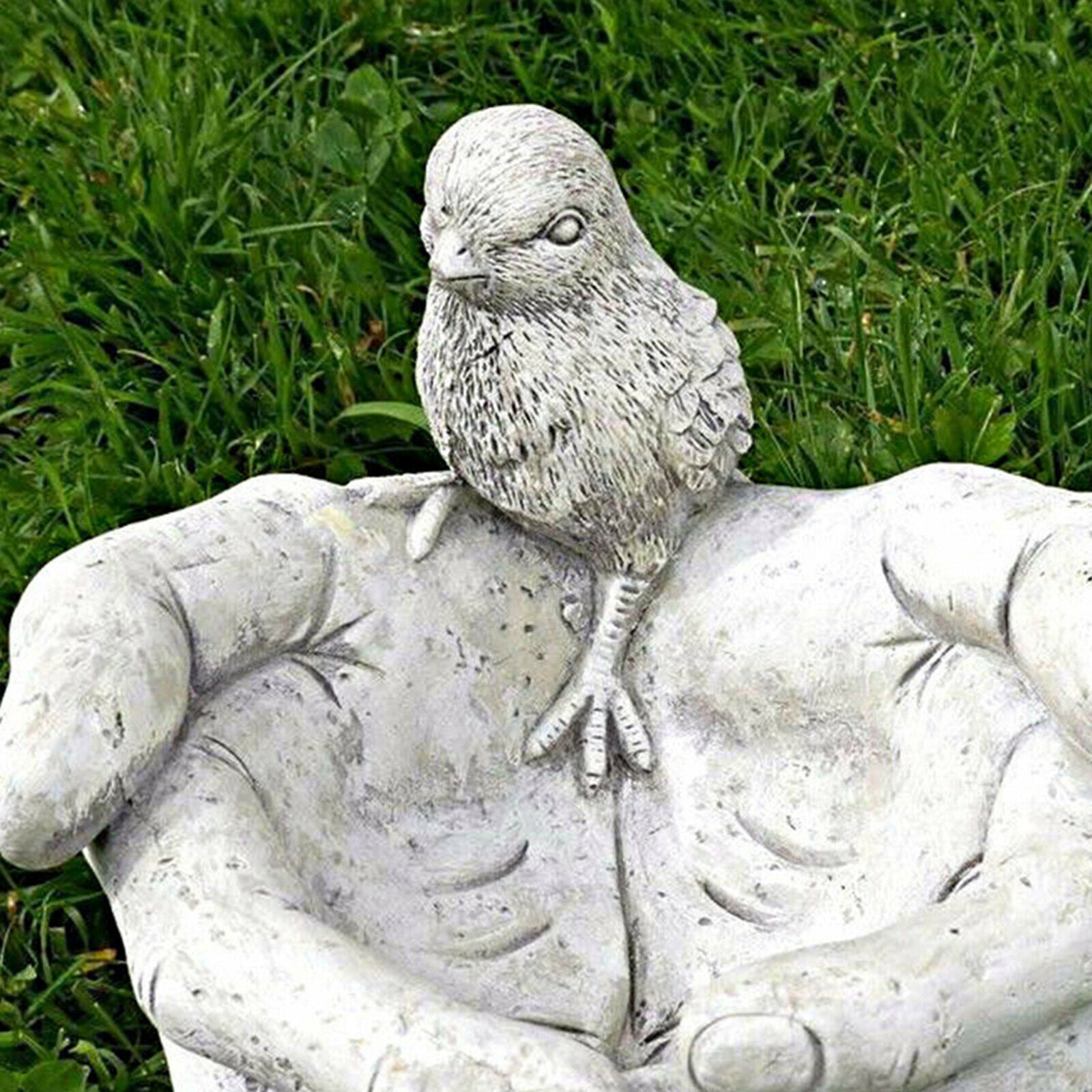Bird Feeder Animal StatueGarden Yard Outside Decoration Outdoor Lawn Decor