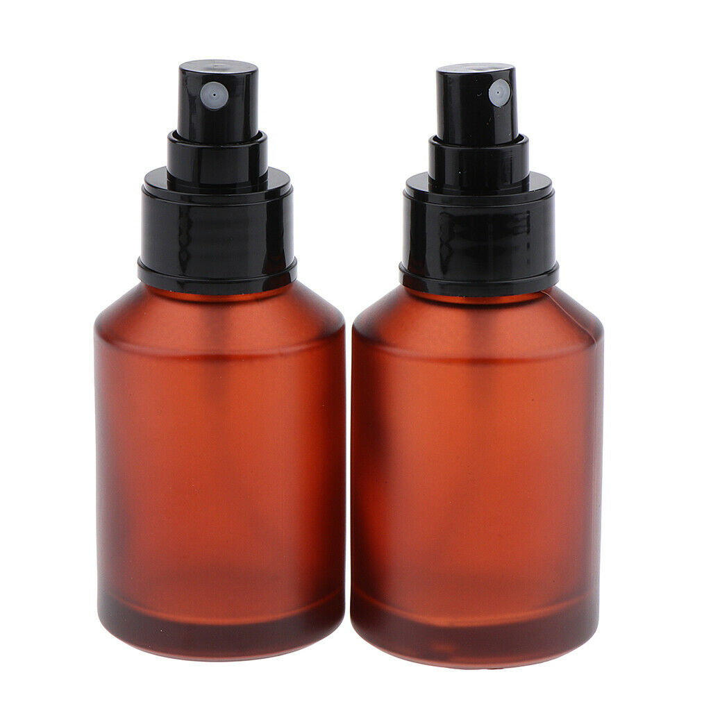8pcs 15ML/30ML/60ML/100ML Wine Red Glass Spray Bottles with Fine Mist Sprayer