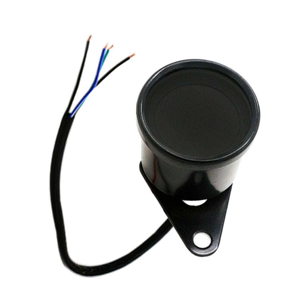 Motorcycle Multifunction Odometer Tachometer Fuel Level Gauge LED Indicator