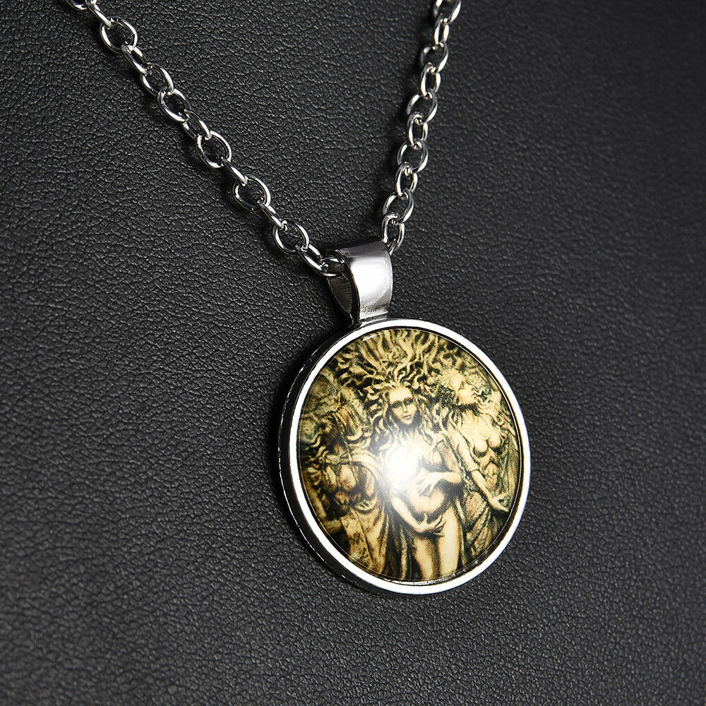 Triple Goddess pendant Wiccan jewelry Moon Goddess jewelry, Wiccan necklace Gift