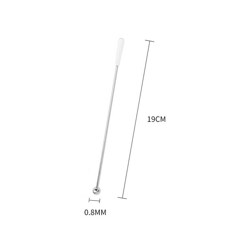 Party Cocktail Stirrer Drink Stirrers Stainless Steel Mixing Sticks Bar Stick HN