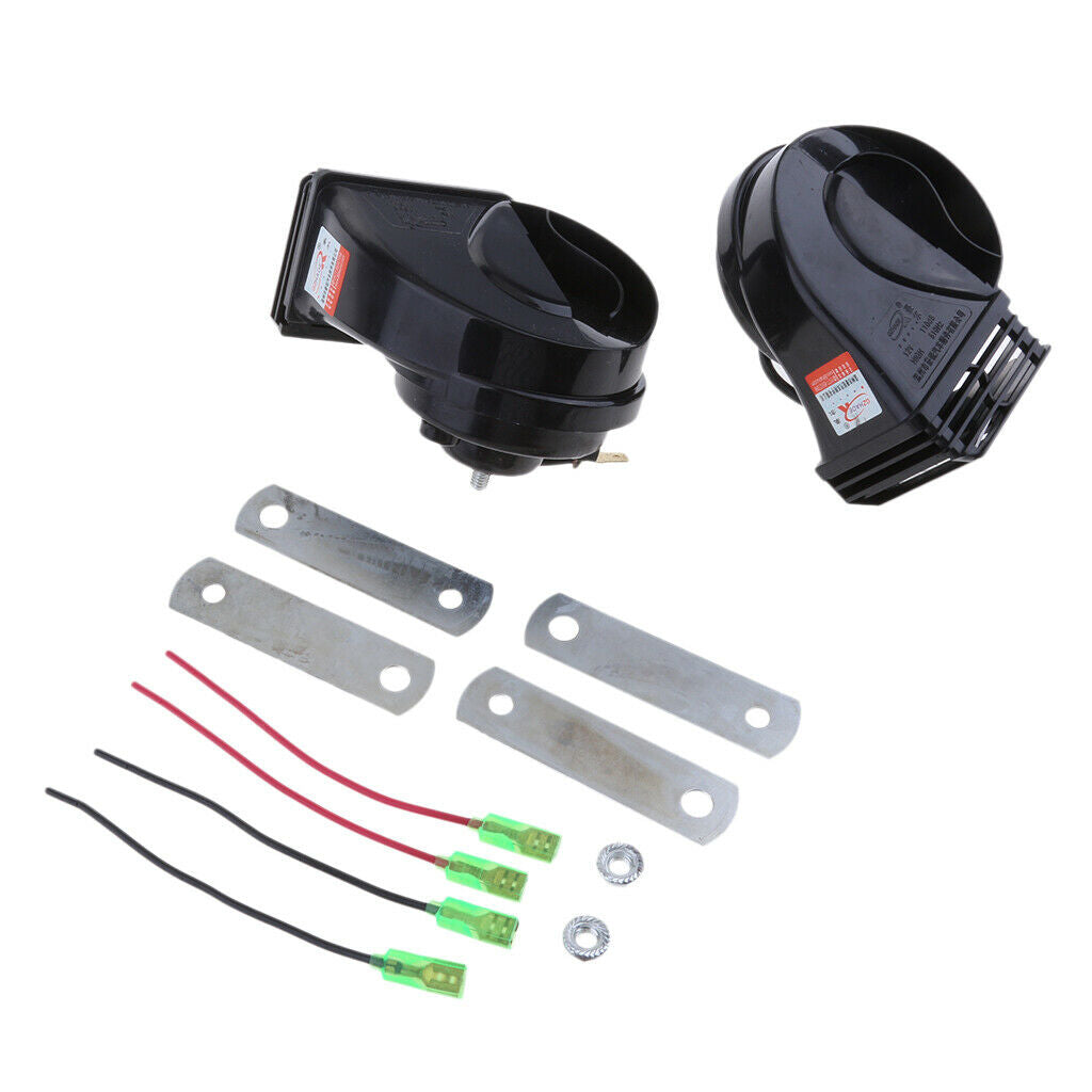 Led Alarm Sound Vehicle Car Horn Siren DC 12V
