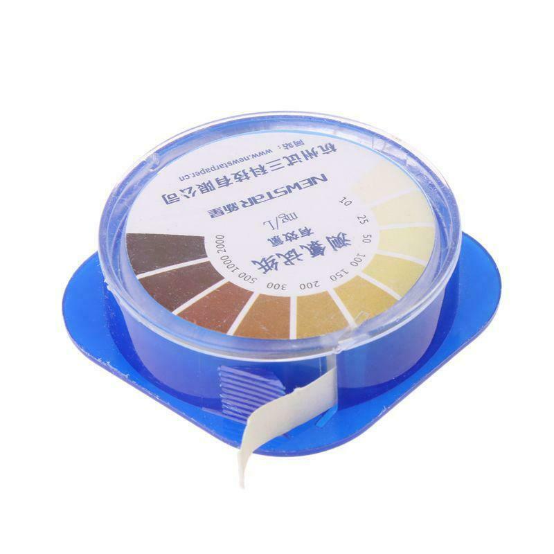 Chlorine Test Strips Water Quality Test Strip Swimming Pool Water Alkaline Acid