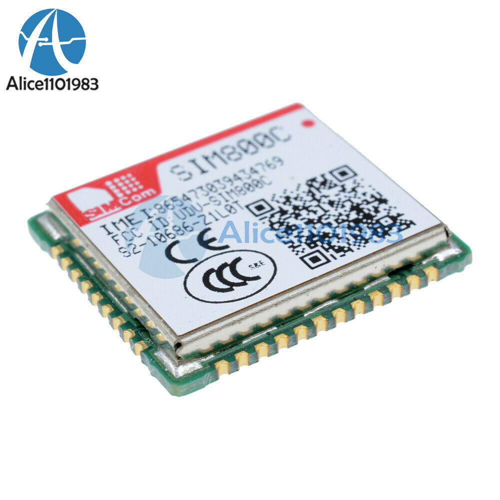 SIM800C GSM Quad Band Module SIM800C SMS DATA Transfer Voice Support TTS