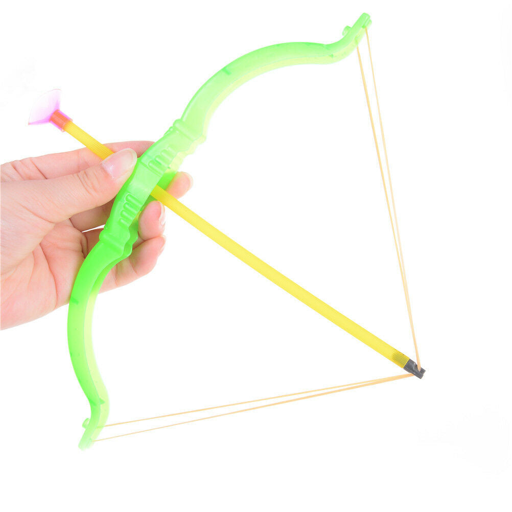 Plastic Soft Slingshot Arrow Set Kids Children  Educational Outdoor Toys G.l8