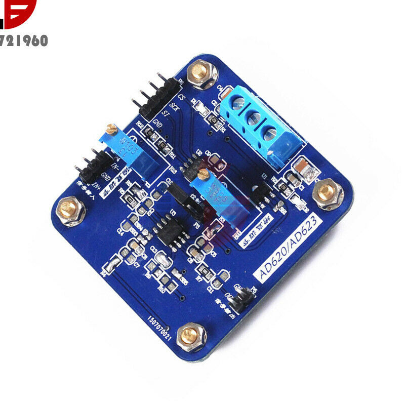 AD620 MCP41010 Programmable Potentiometer Gain Voltage Amplifier Modules Digital