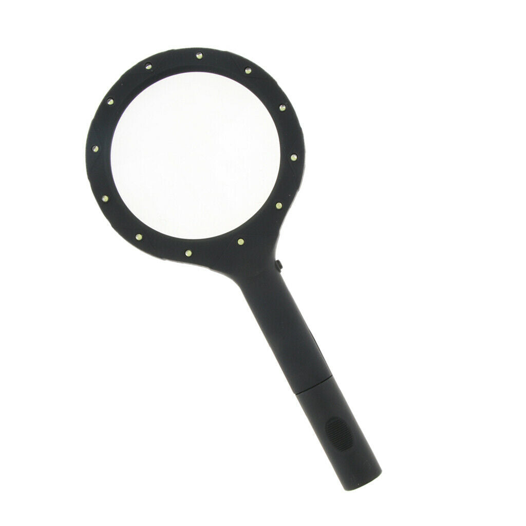 Handheld Magnifier Magnifying Glasses Loupe For Reading Jewelry 3X
