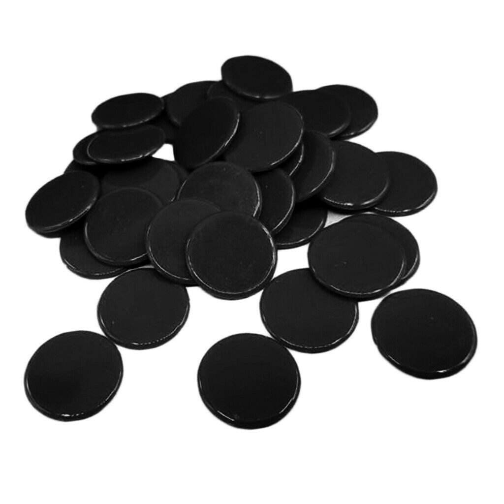 100Pieces Poker Chips Solid Color Casino Suppies Hilarious Family Games