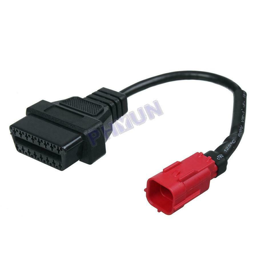 For Suzuki GSX-R GSX-S DL SV 650 OBDII 6 Pin To OBD2 Diagnostic Adapter Harness