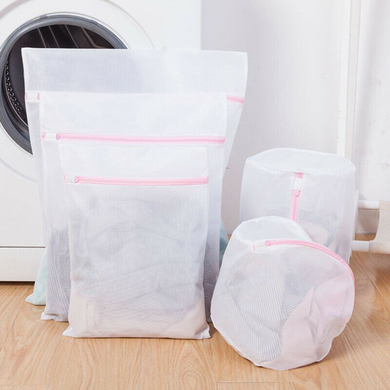 5 PCS Delicates Laundry Bags Protection Washing Drying Bag Washing Bags Q1T3T3