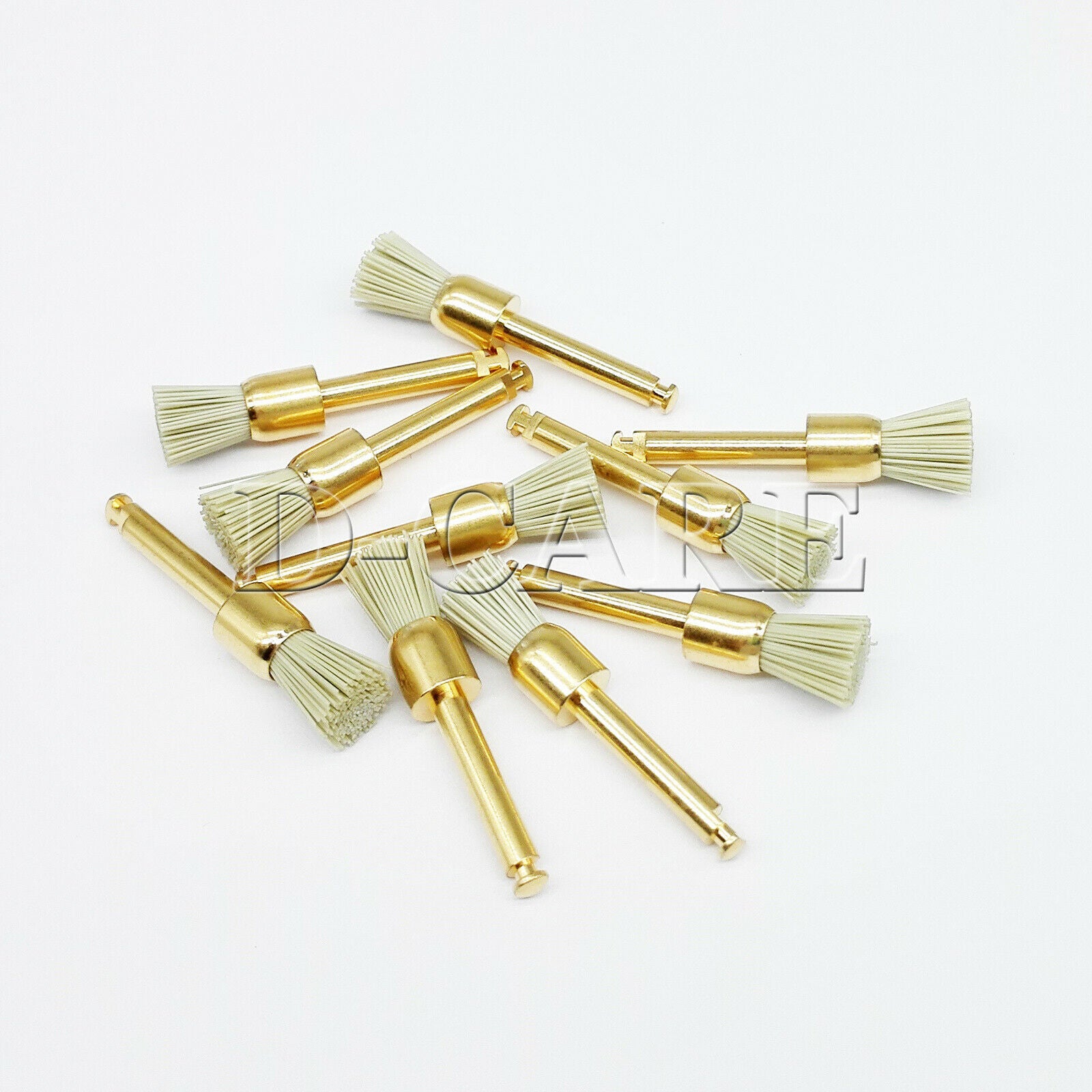 Dental Kerr Finishing Polishing Occlubrush Assorted Kit Small Cups Brushes 10Pcs