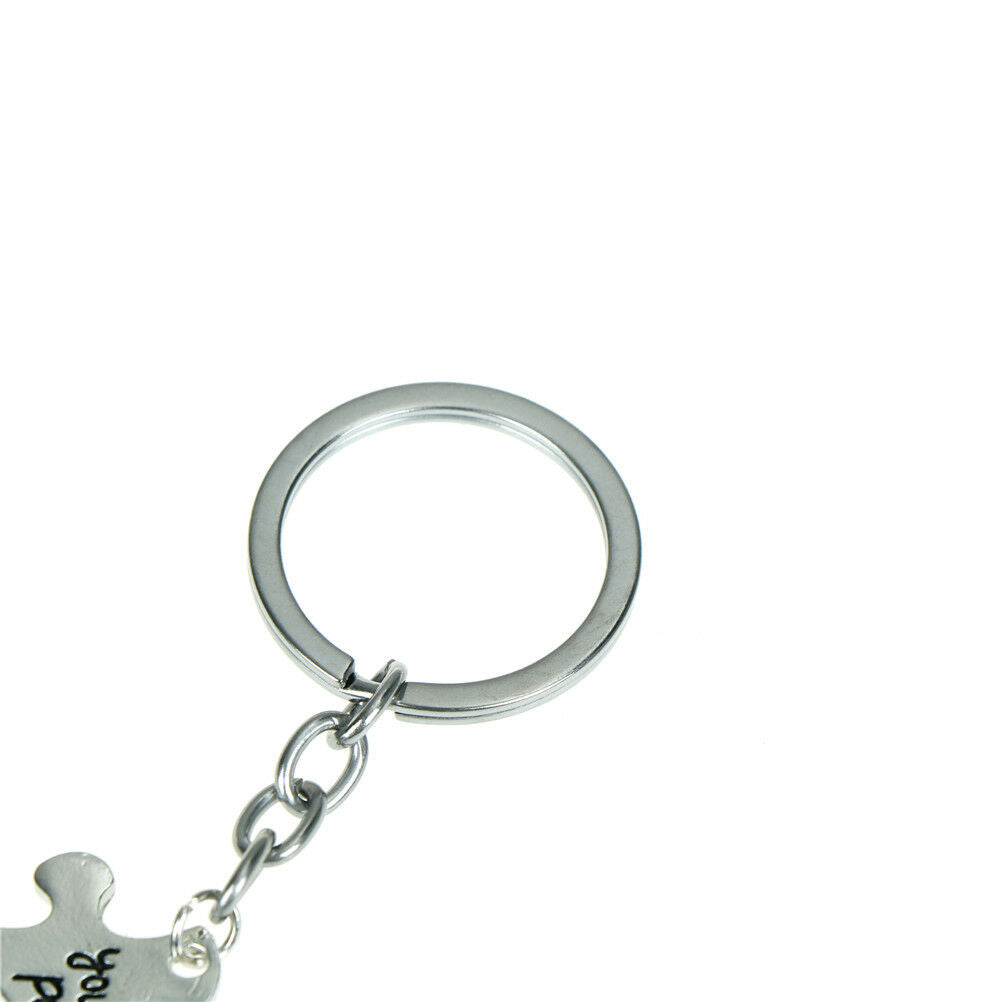 2pcs you are my person keychain letter puzzle key ring creative ke.l8