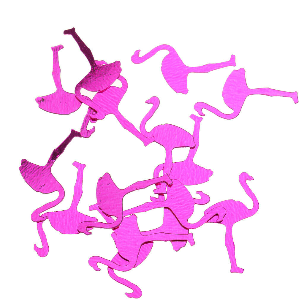 15g Flamingo Shape Confetti Wedding DIY Crafts Balloons Confetti Party Sprinkles