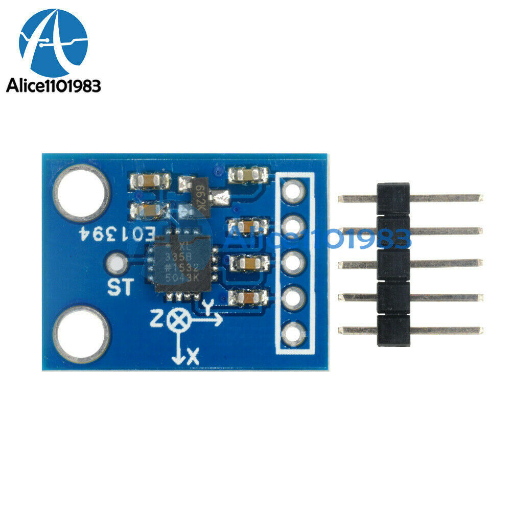 5PCS ADXL335 3-axis Analog Output Accelerometer Module angular transducer