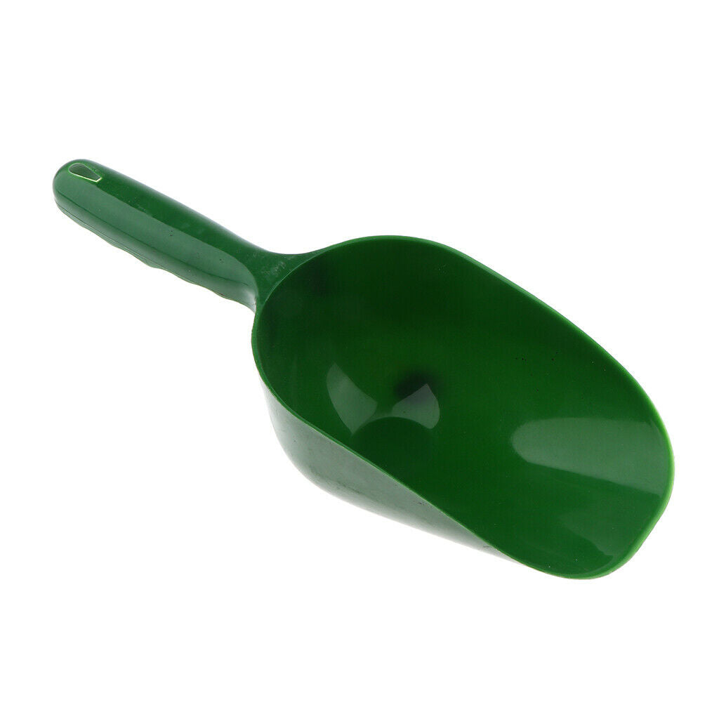 Garden Scoop for Greenhouse Potting Compost Soil  Animal Feed, Green,