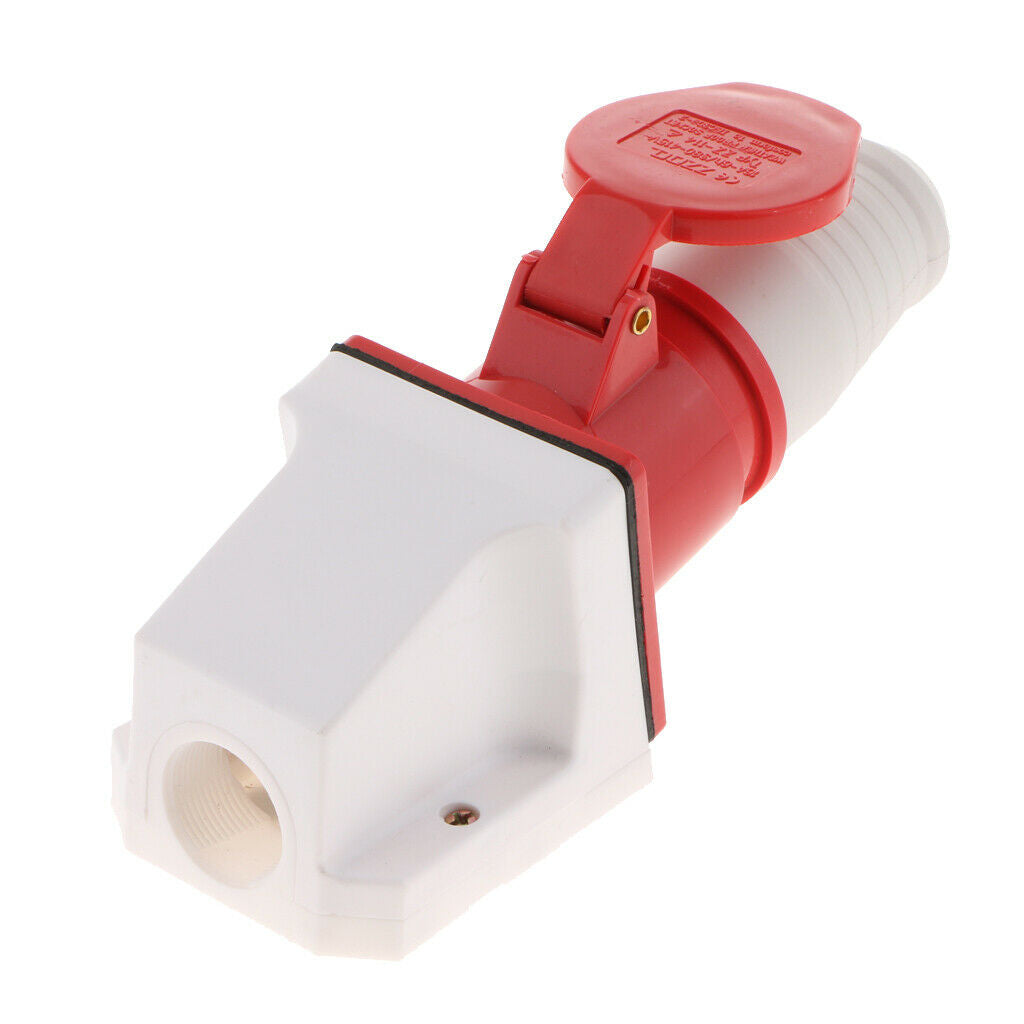 380V-415V 16A Waterproof Male And Female Connectors 3P+E IP44 6H Plug Socket