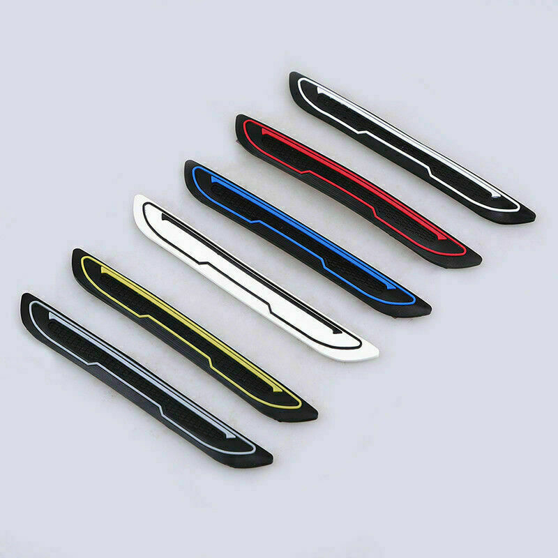 4x Car Accessories Door Edge Guard Strip Bumpers Protector Anti-collision Trim