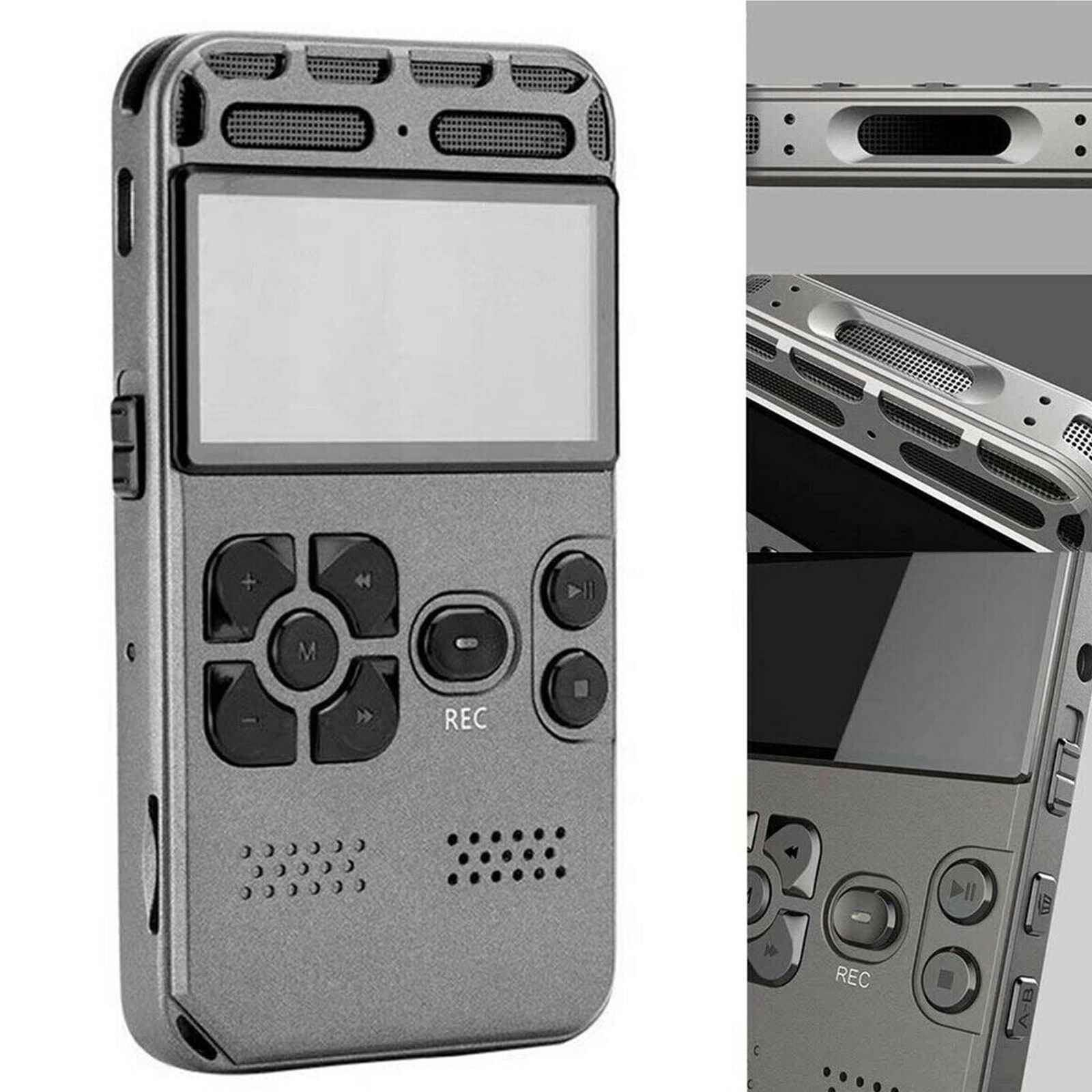 Rechargeable LCD Digital Audio Sound Voice Recorder Dictaphone MP3 Player