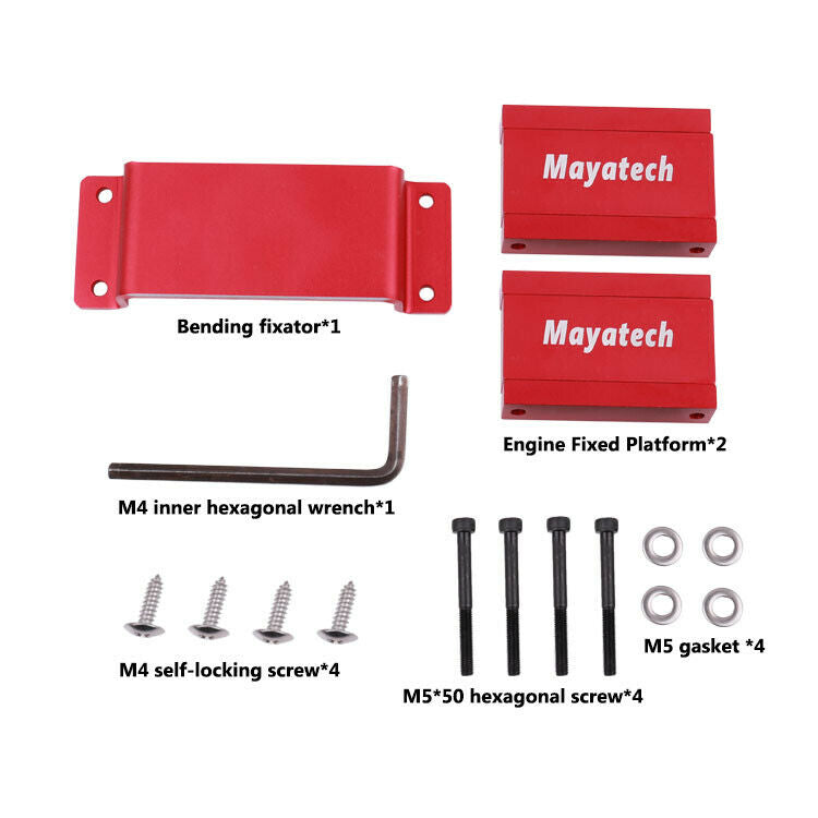 For Mayatech RC Aeromodel Engine Test Bench Running-in Bench CNC Methanol Engine