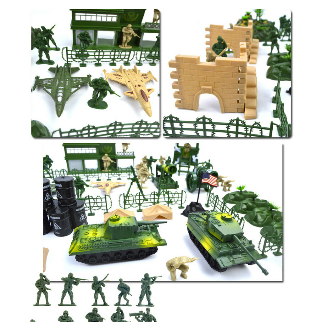 90x   Base Set 5cm Soldiers Army Figures & Accs - Tank Warplane More