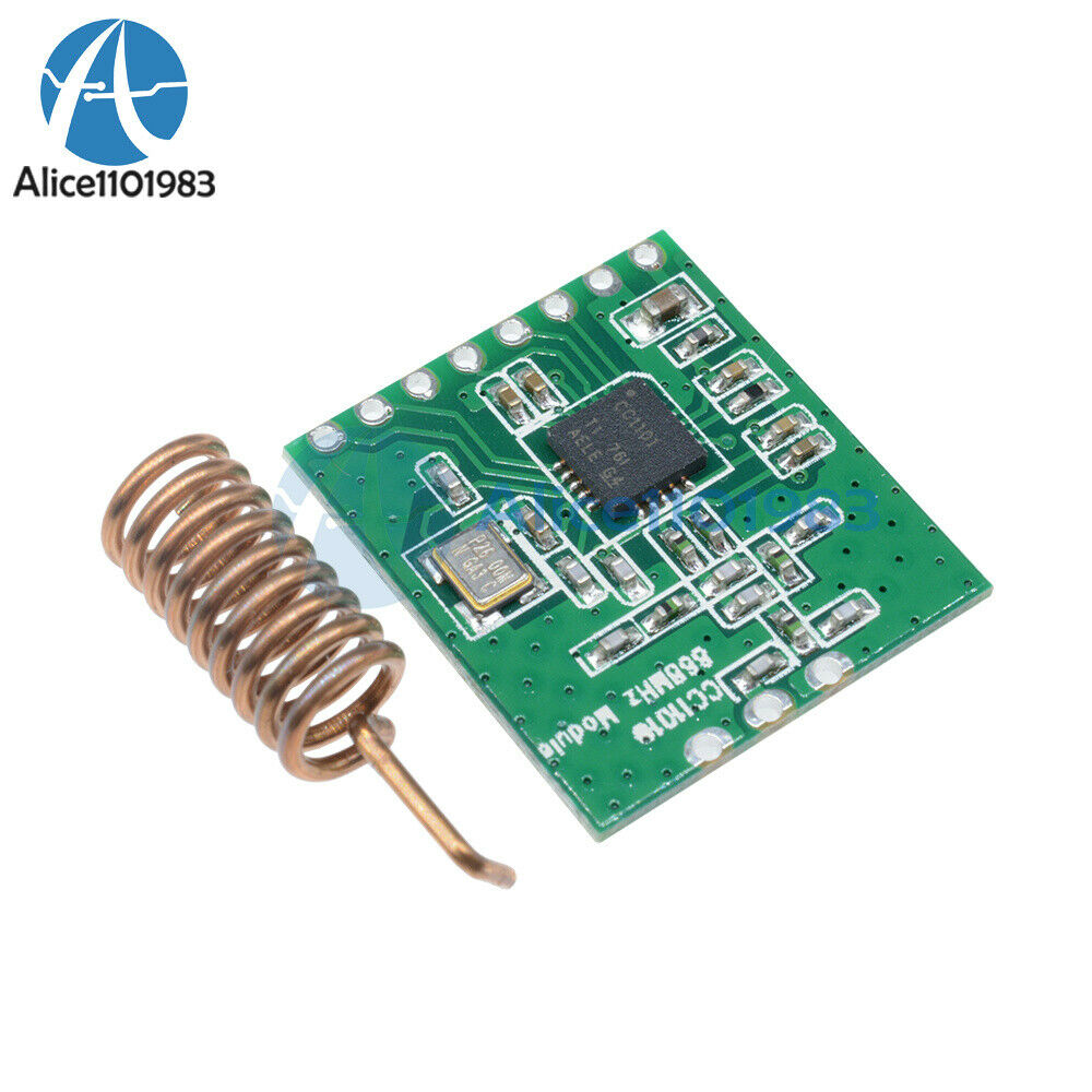5PCS CC1101 Wireless Module Long Distance Transmission Antenna 868MHZ M115