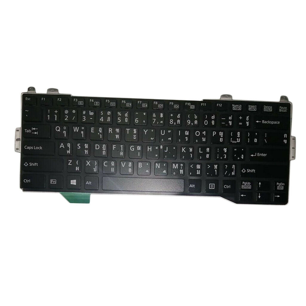 Laptop Keyboard Thai Black for Fujitsu S904 S935 T935 U904 Laptop Keyboard