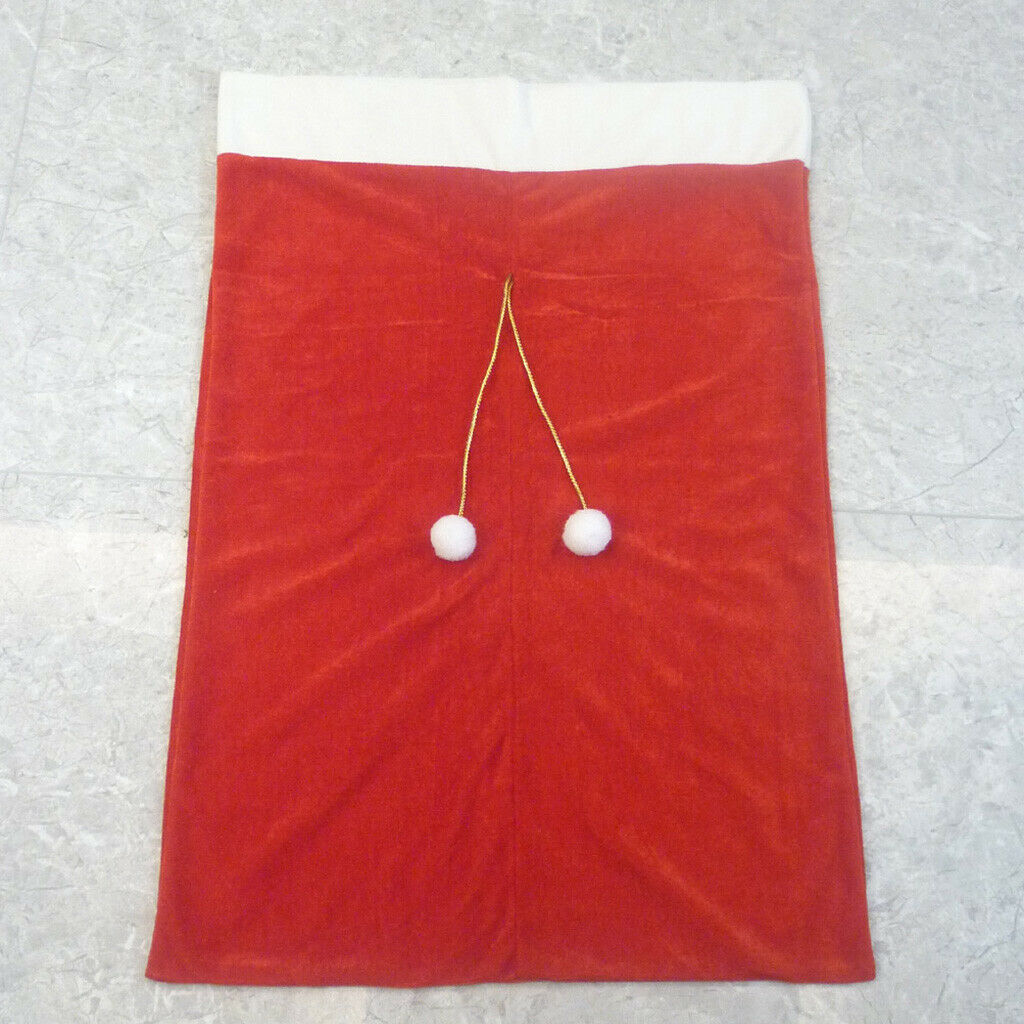 Velvet Cloth Jewelry Pouches Drawstring Bags Christmas Candy Gift Bag Pouch